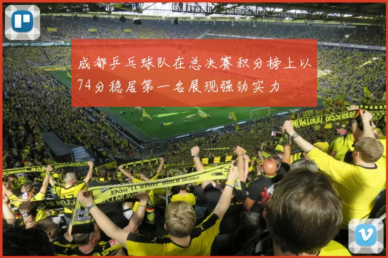 成都乒乓球队在总决赛积分榜上以74分稳居第一名展现强劲实力